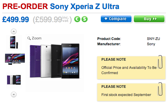 Xperia Z Ultra