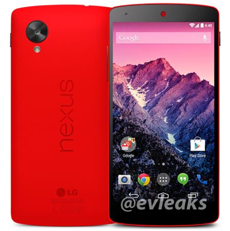 Nexus 5 red