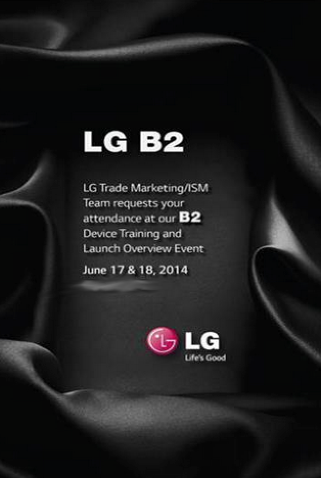 LG B2　G3