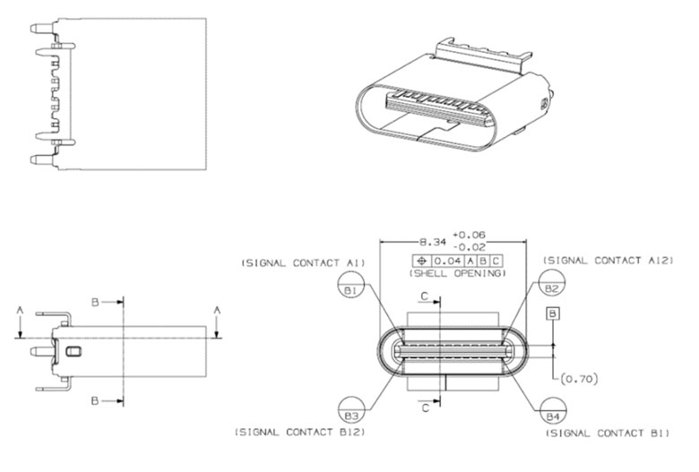 Usb type c как подключить. Разъем Type c чертеж. Схема Type c разъема. Схема USB 3.0 разъема. Type-c USB 2.0 схема.
