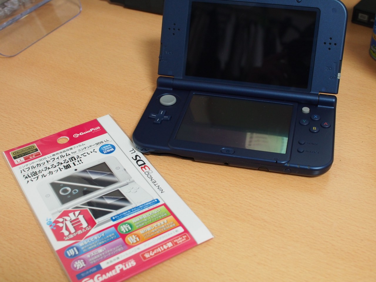 New 3ds Llの保護シートは従来機種と共通です Dream Seed