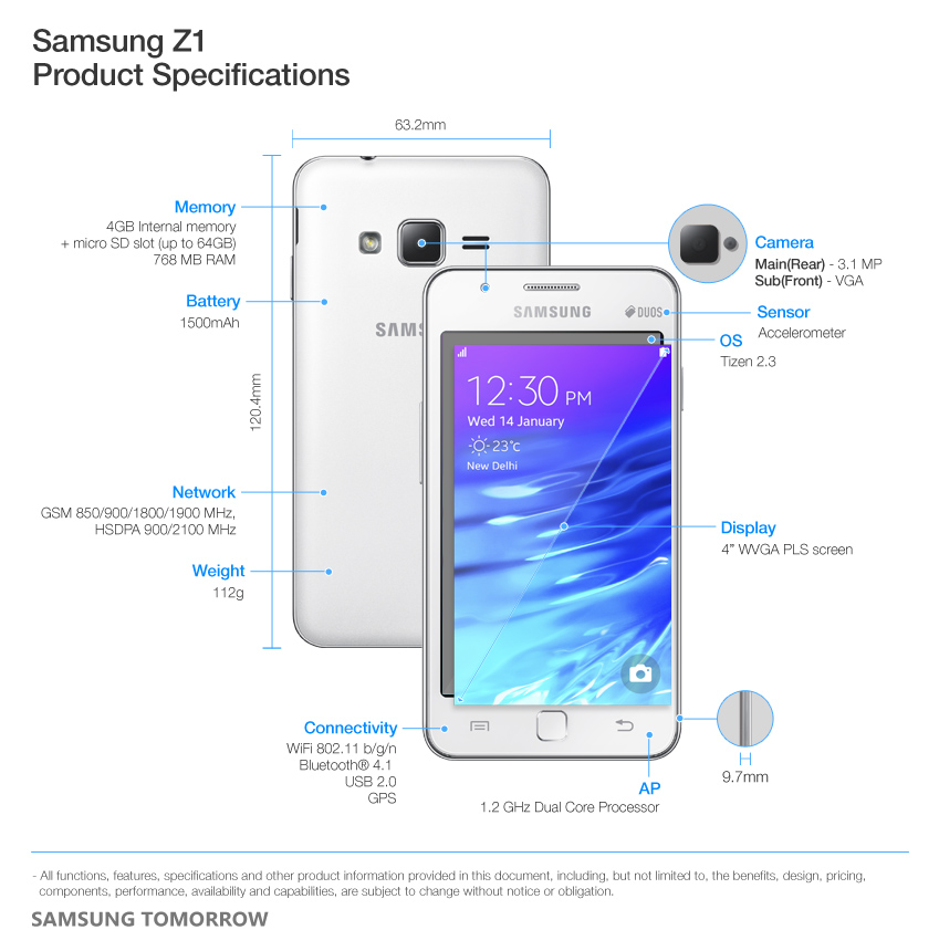 Samsung-Z1-Product-Specifications1