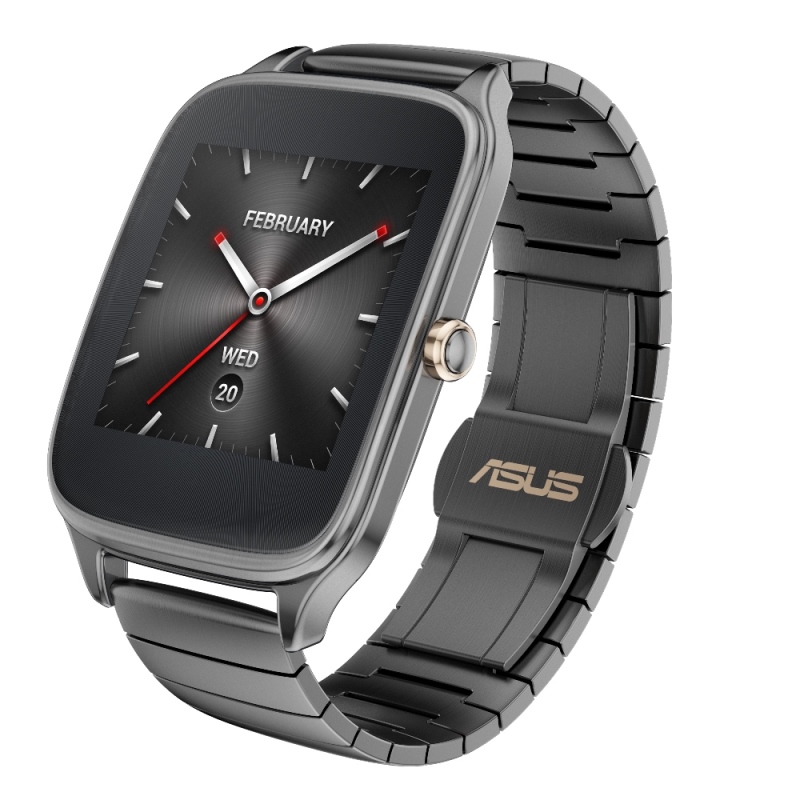 ASUS ZenWatch 2 (WI501Q)_Gunmetal + Metal strap