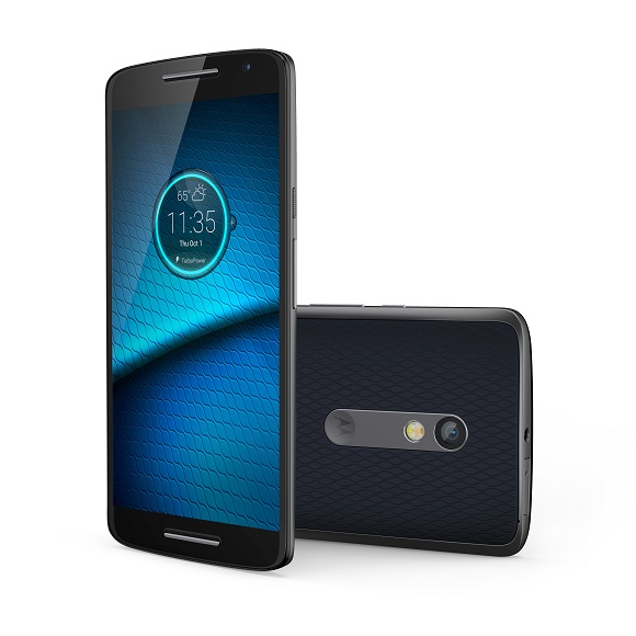 Droid Maxx 2 Deep Sea Blue Front and Back-1
