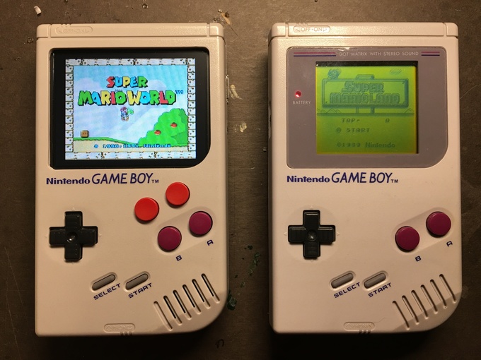 GAMEBOYの中身を入れ替えてファミコンやスーファミをエミュレータで動かすハック – Dream Seed.