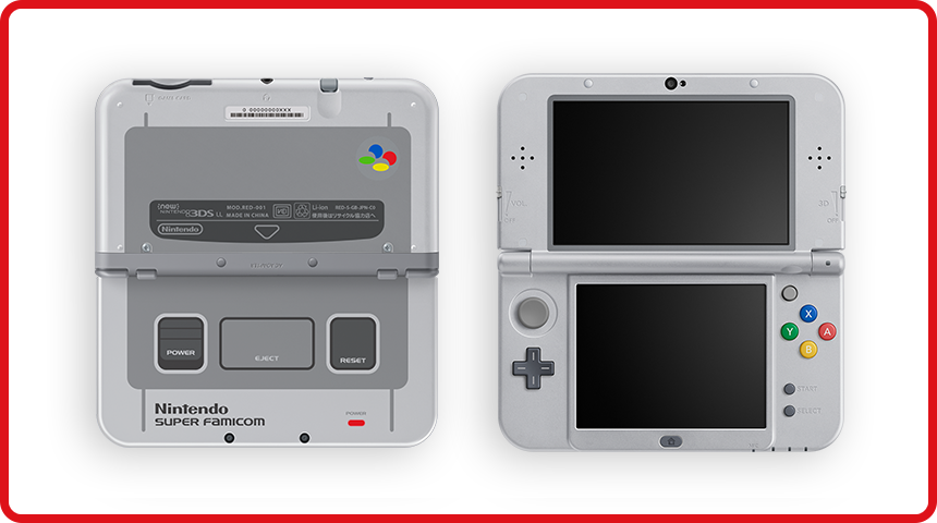 スーパーファミコン仕様のNew 3DS LL、予約開始 21,600円で4月27日まで受け付け – Dream Seed