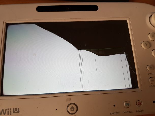 追記あり Wii U Gamepadの液晶が割れたので修理依頼 Dream Seed