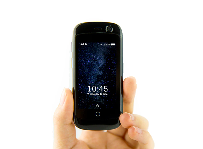 世界最小の4Gスマートフォン？ 手のひらサイズのJellyがKickstarterで出資募集中 – Dream Seed.