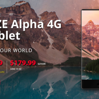 GearBest、ベゼルレススマートフォン MAZE Alphaを販売開始。Helio P25、RAM4GBで約2万円