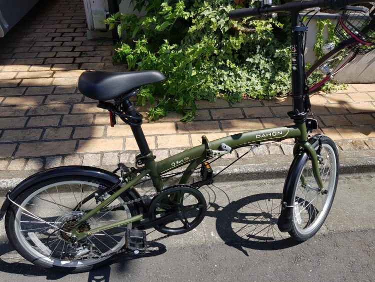 運動不足の解消に、DAHONの折りたたみ自転車を購入。ヨドバシなら 