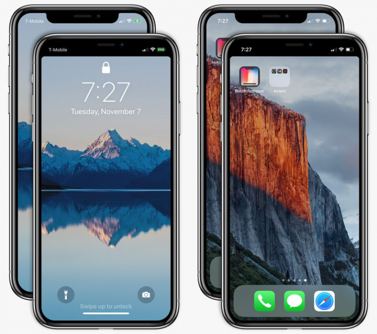Iphone Xの切り欠きが気になる だったら Notch Remover で目立たなくしよう Dream Seed