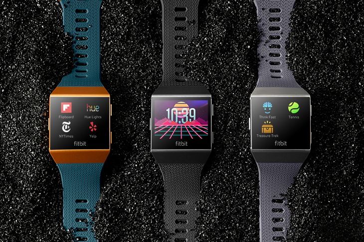 fitbit ionic pebble only