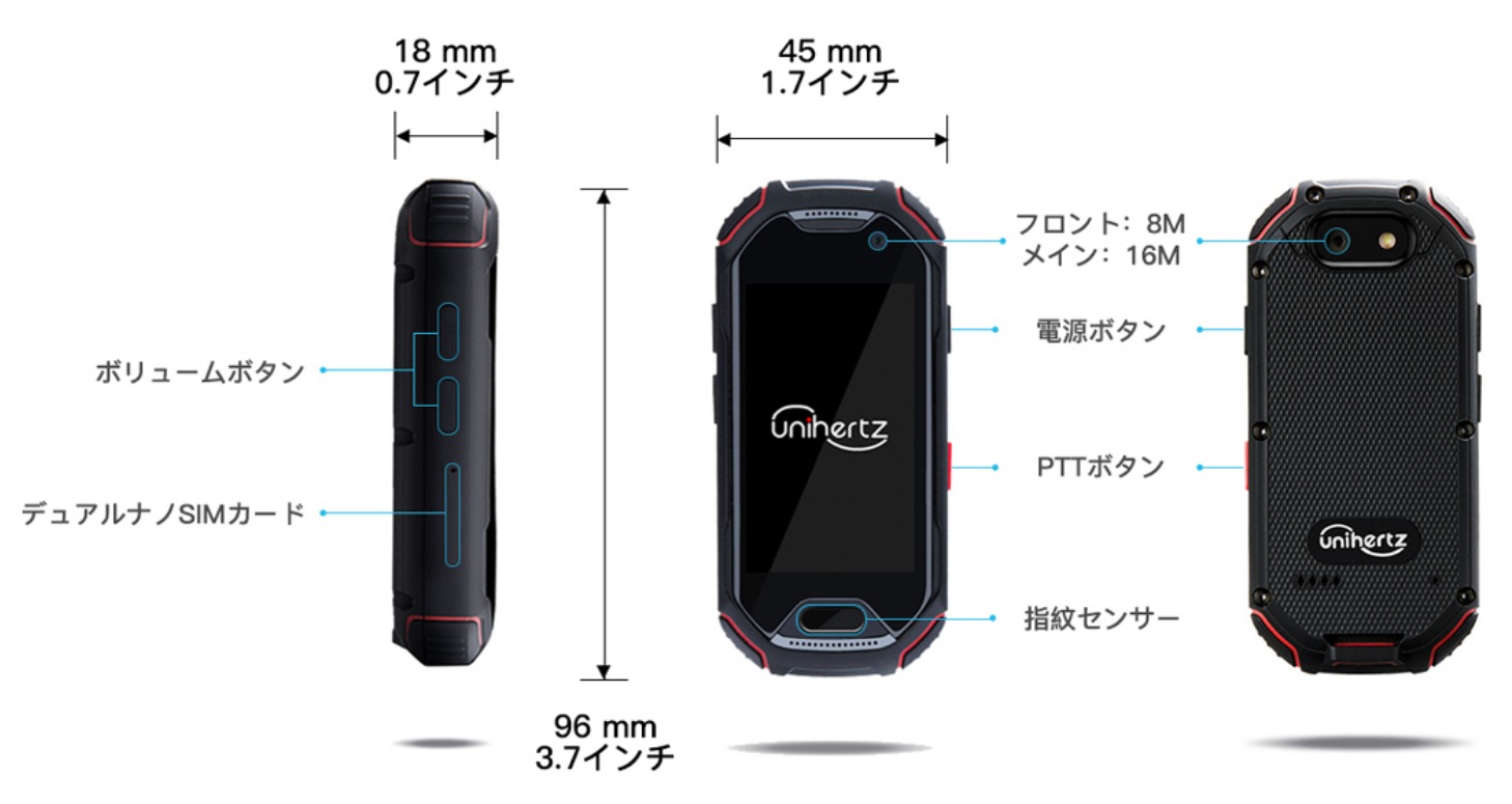 世界最小タフネススマホ、Unihertz AtomのKickstarterキャンペーン開始 Dream Seed.