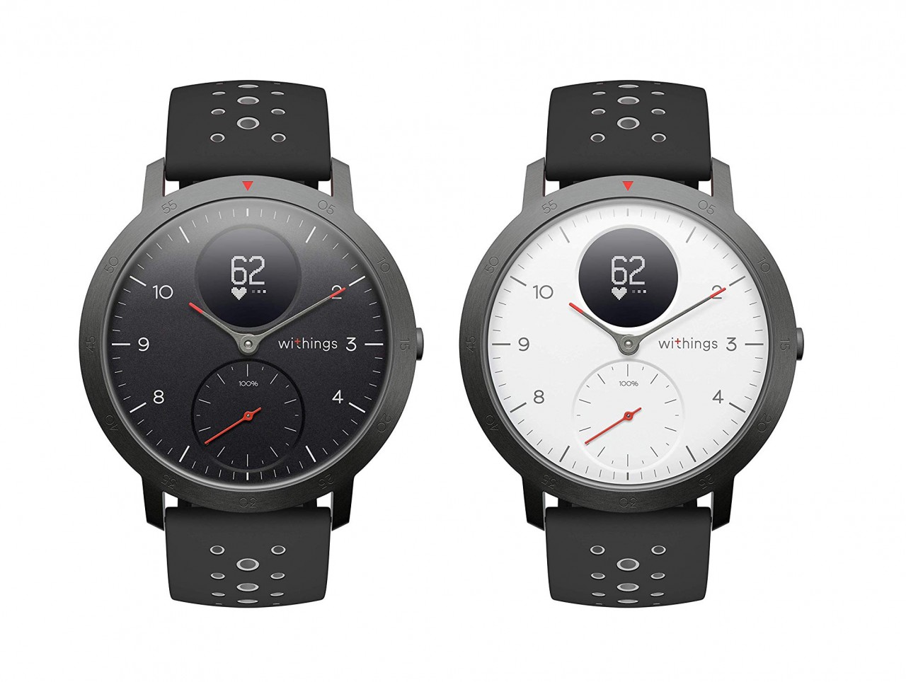 withings steel hr limited edition 36mm black & champagne gold