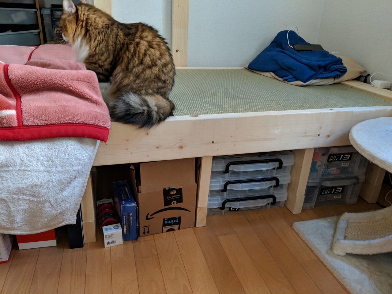 18年の大晦日に畳の小上がり 畳ベッド をdiy Dream Seed