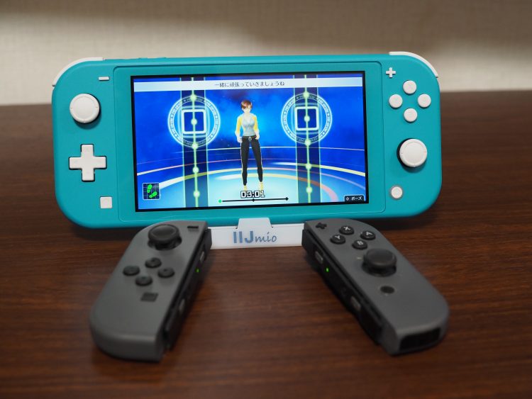 Nintendo Switch LiteにJoyConを接続。Fit Boxingを試す Dream Seed.
