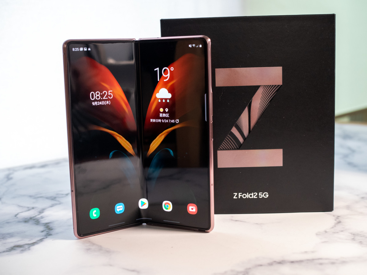 Galaxy Z Fold 2インプレ 表画面だけでもスマホとして十分に利用可能 Dream Seed