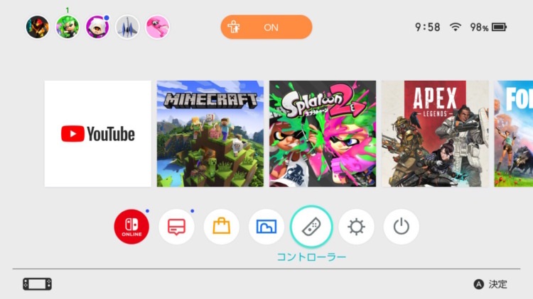nintendo switch lite joy con