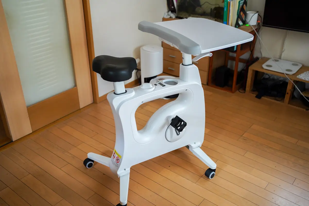 レア Takuya様専用FlexiSpot デスクバイクV9ホワイト フレキシスポット