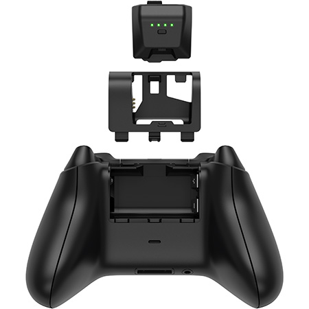 ホットスワップ対応。交換中でも電源が切れないXboxコントローラー用 