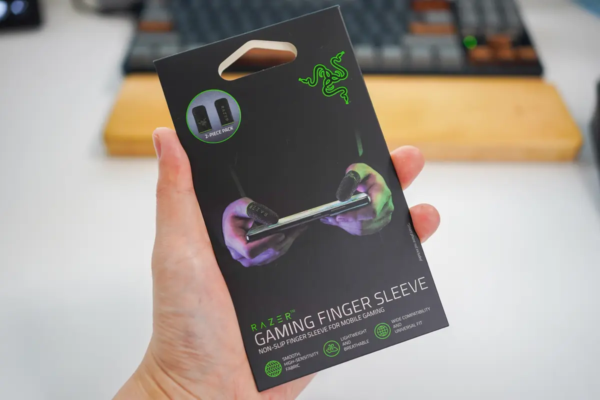 SALE／90%OFF】 Razer Gaming Finger Sleeve ゲーミング フィンガースリーブ すべり止め指サック なめらか高感度繊維  軽量 通気性 lamamushka.hostingsocial.cl