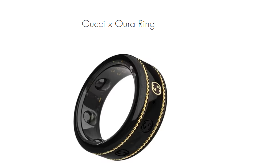 Oura Ringがグッチとコラボ。12万6500円の「Gucci x Oura Ring 